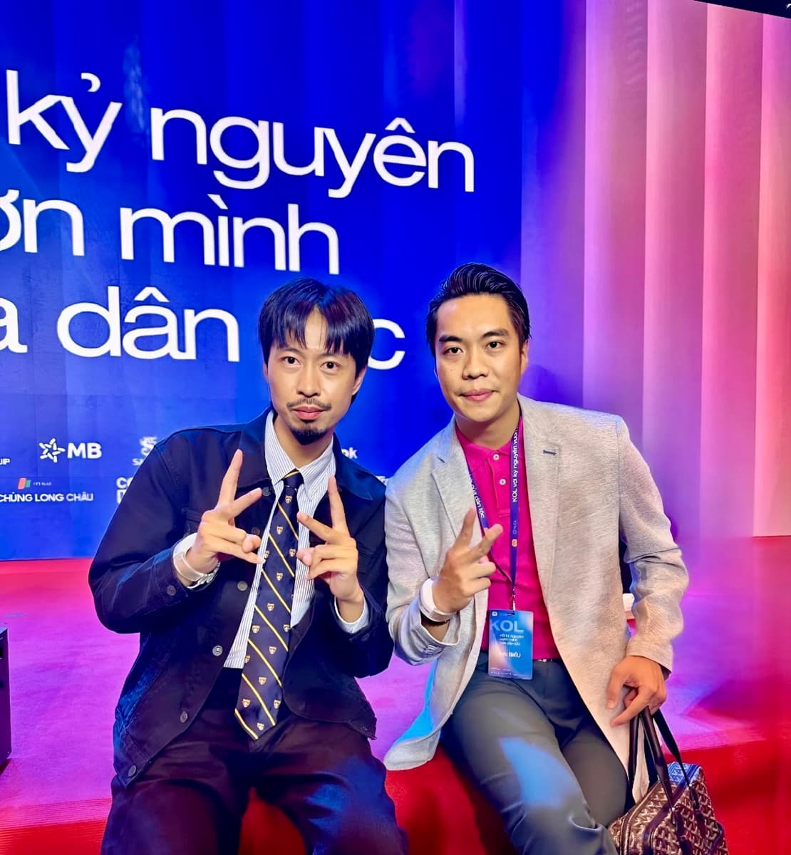 Hoàng Nguyễn tại sự kiện Kỷ nguyên vươn mình của dân tộc