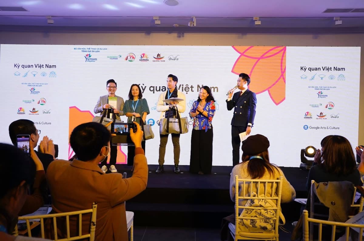 Hoàng Nguyễn tại sự kiện Kỳ quan Việt Nam cùng Google